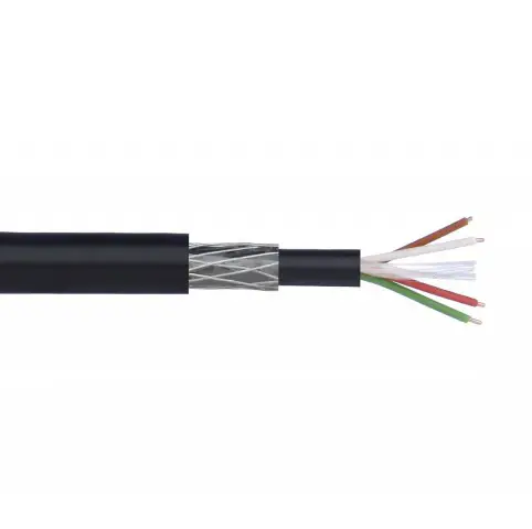 Acometida exterior reforzada negra 1 Acometida Exterior Reforzada 1x2x0,50 _ 2x2x0,50 mm, cómprala en cableyrack.com tu tienda de Material Eléctrico y Telecomunicaciones en Madrid