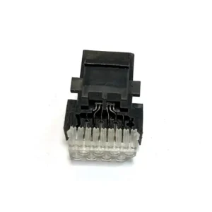 Conector RJ11 hembra Keystone, cómpralo en cableyrack.com tu tienda de telefonia y material eléctrico en Madrid