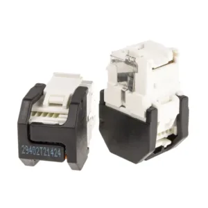 Conector RJ45 hembra Categoría 6 Corning. Toma RJ45 Cat 6, UTP, Corning, cómpralo en cableyrack.com tu tienda de conexiones de red y telecomunicaciones en Madrid