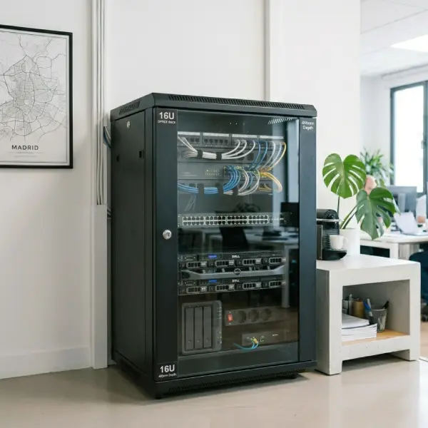 Mejor armario rack para oficina pequeña cómpralo en cableyrack.com