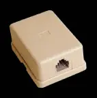 Roseta de superficie RJ11 en cableyrack.com