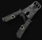 TENAZA CRIMPAR RJ11-45 PASACABLES en cableyrack.com