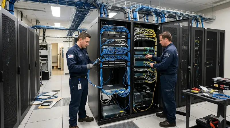 armarios rack en Madrid, todo los accesorios en cableyrack.com tu tienda de cables de datos y rack en Madrid