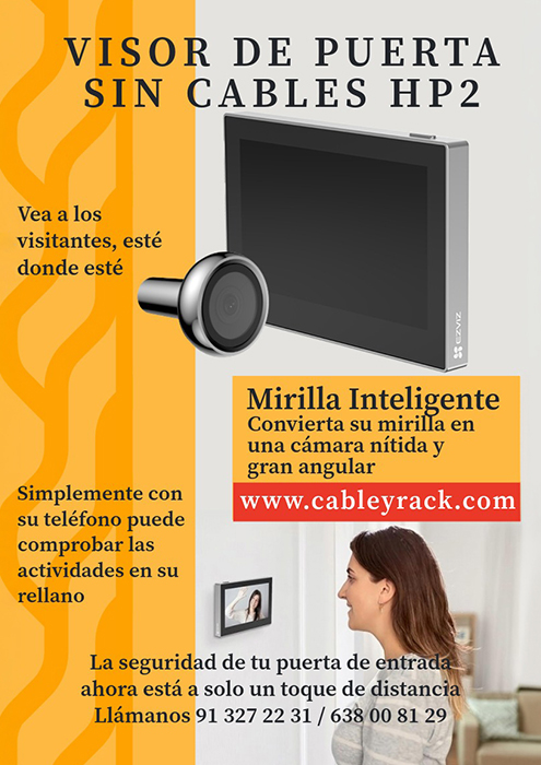 mirilla inteligente en cableyrack.com