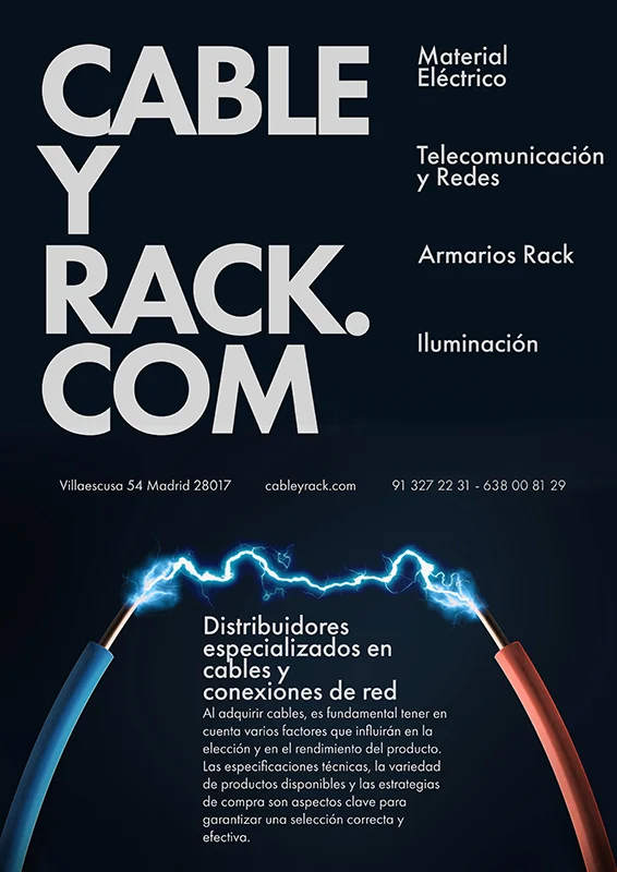 venta de cable eléctricos y conexiones de red en Madrid cableyrack venta de cable eléctricos y conexiones de red en Madrid cableyrack
